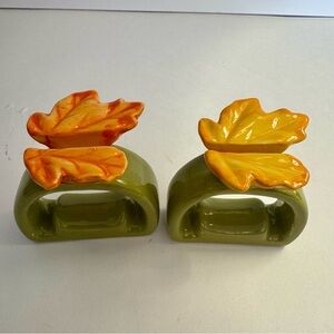 NWT. 6 napkin rings Designing Dining by Markcharles Misilli curations